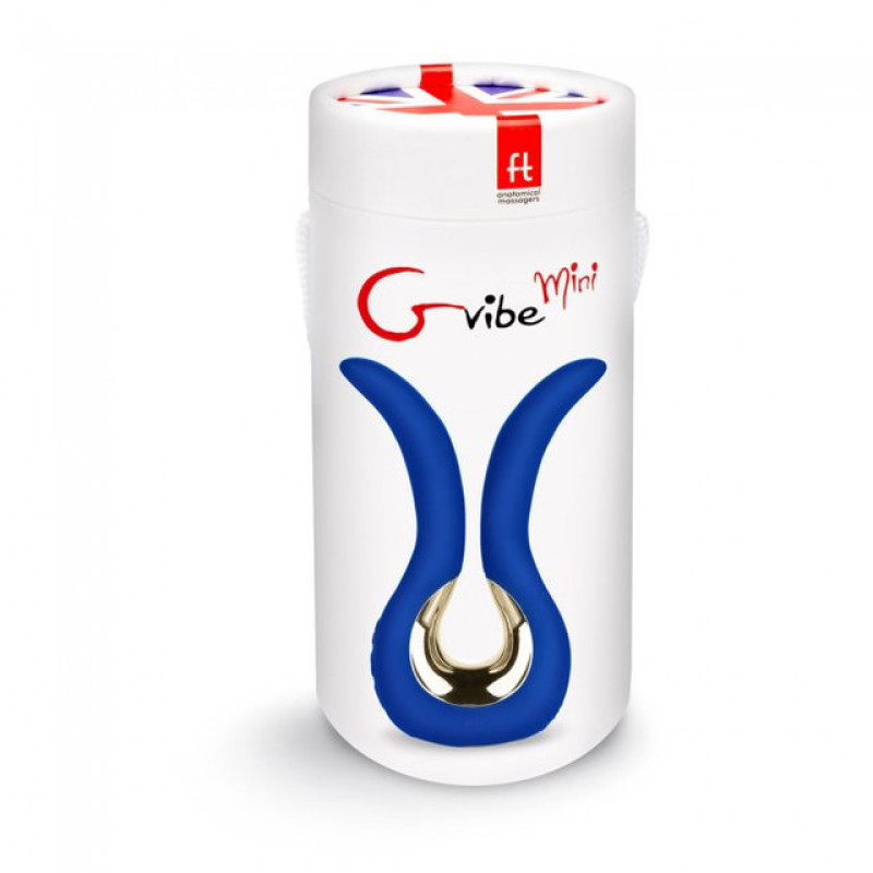 Анатомический вибратор Fun Toys Gvibe Mini Голубой