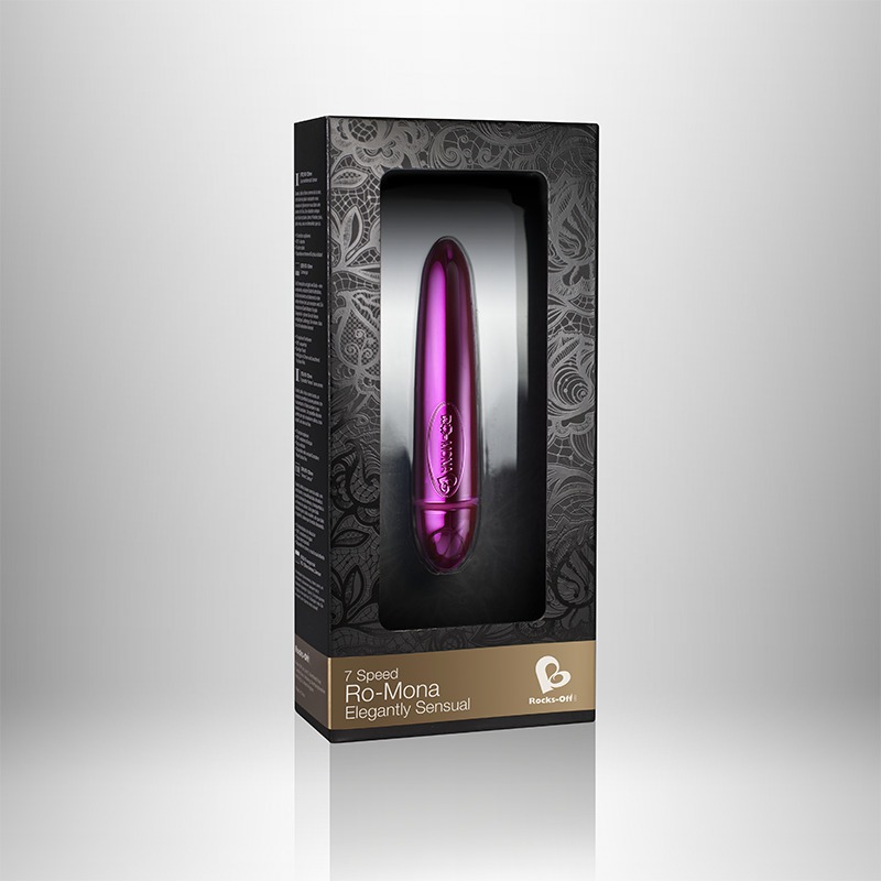 Вібратор Rocks Off RO-Mona Sparkling Рожевий Вібратор Rocks Off RO-Mona Sparkling Рожевий