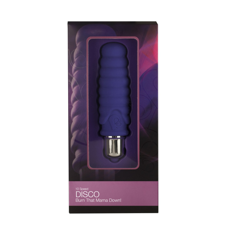 Вибратор Rocks Off Mini-Mates 10 Disco Фиолетовый Вибратор Rocks Off Mini-Mates 10 Disco Фиолетовый