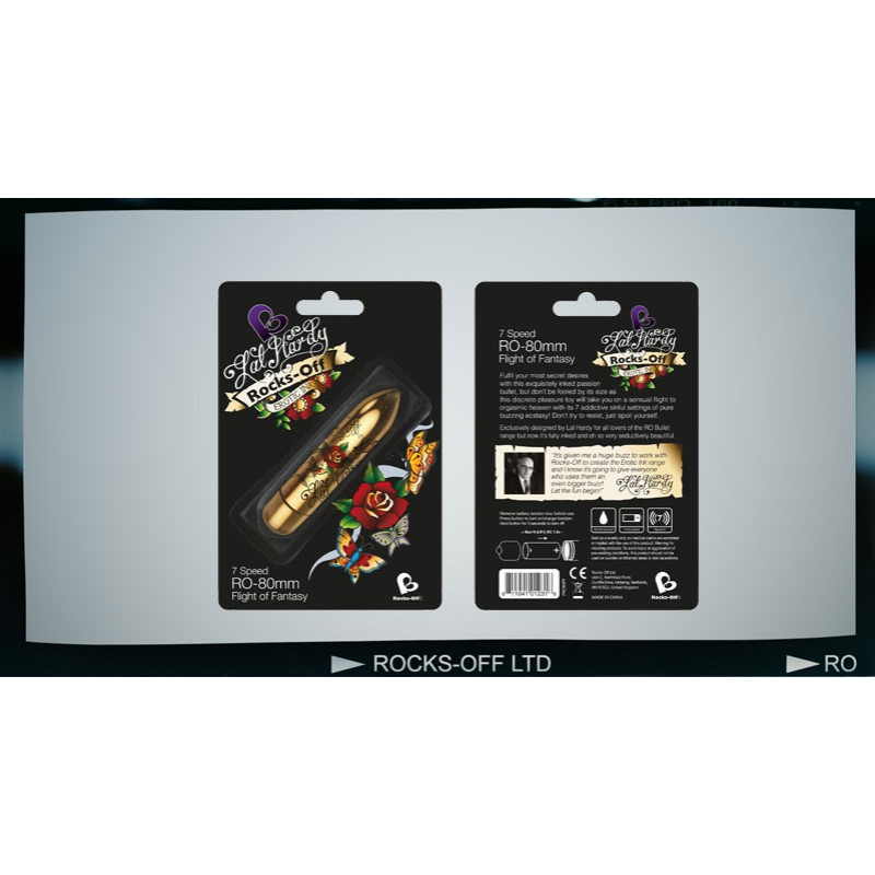 Вібратор Rocks Off RO-80 мм Tattoo Fight of Fancy Вібратор Rocks Off RO-80 мм Tattoo Fight of Fancy