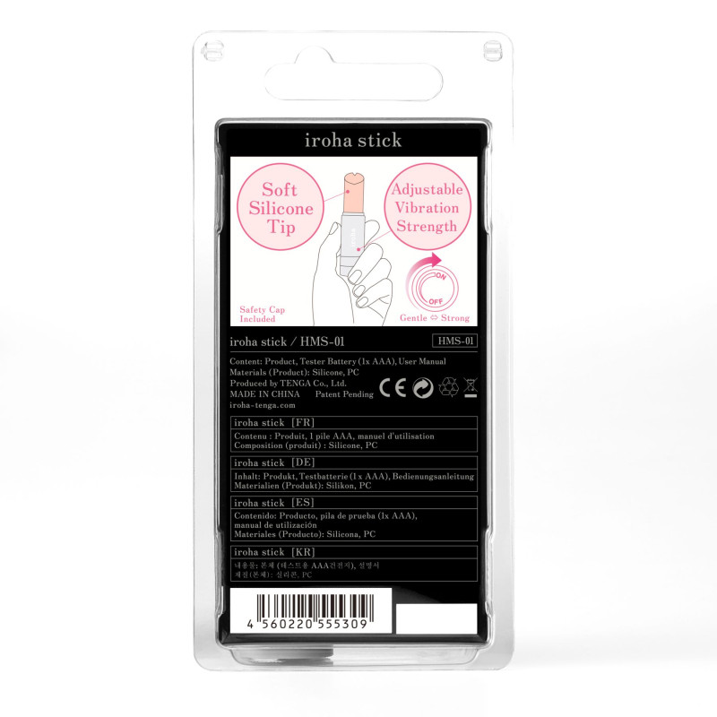 Вибратор-помада IROHA STICK серая Вибратор-помада IROHA STICK серая