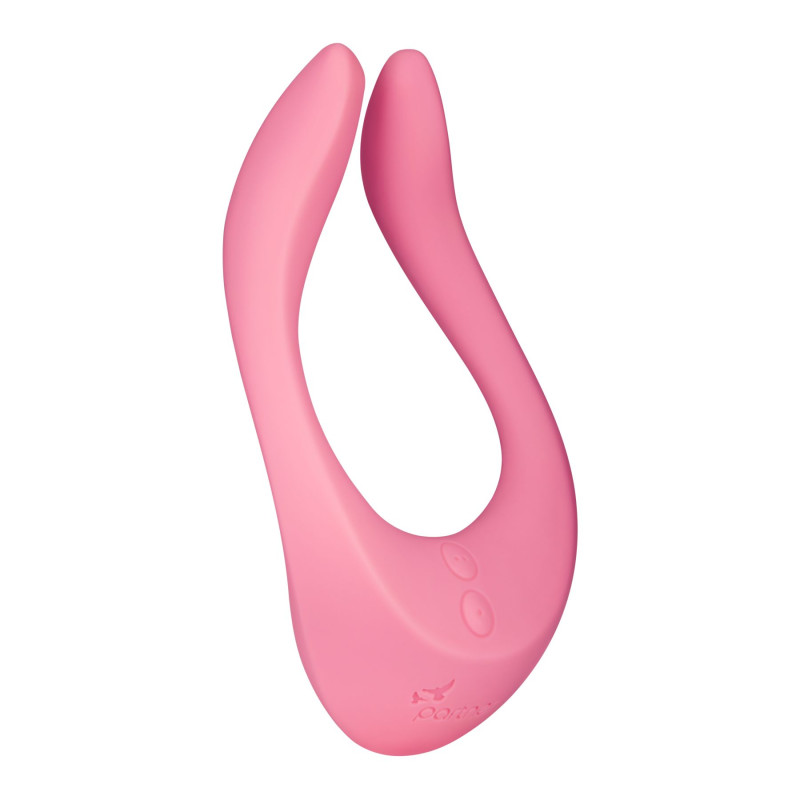 Вибратор для пар Satisfyer Endless Joy Pink, 3 независимых мотора, многофункциональный Вибратор для пар Satisfyer Endless Joy Pink, 3 независимых мотора, многофункциональный
