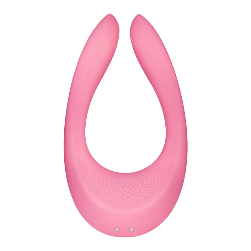 Вибратор для пар Satisfyer Endless Joy Pink, 3 независимых мотора, многофункциональный Вибратор для пар Satisfyer Endless Joy Pink, 3 независимых мотора, многофункциональный