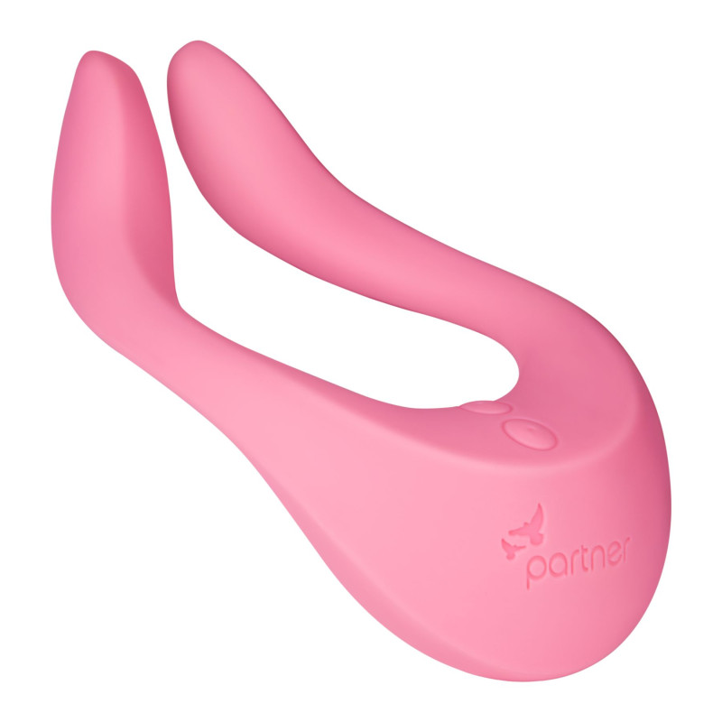Вибратор для пар Satisfyer Endless Joy Pink, 3 независимых мотора, многофункциональный Вибратор для пар Satisfyer Endless Joy Pink, 3 независимых мотора, многофункциональный