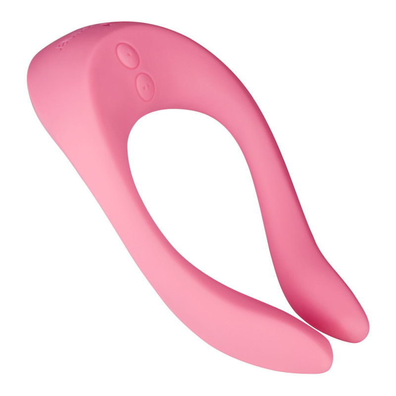 Вибратор для пар Satisfyer Endless Joy Pink, 3 независимых мотора, многофункциональный Вибратор для пар Satisfyer Endless Joy Pink, 3 независимых мотора, многофункциональный