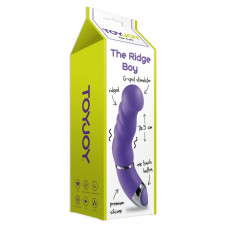 Вібратор Toy Joy The Ridge Boy 16,5 х3, 5 см Фіолетовий