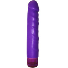 Вибратор латексный Toy Joy Ego 19Х4 см Фиолетовый