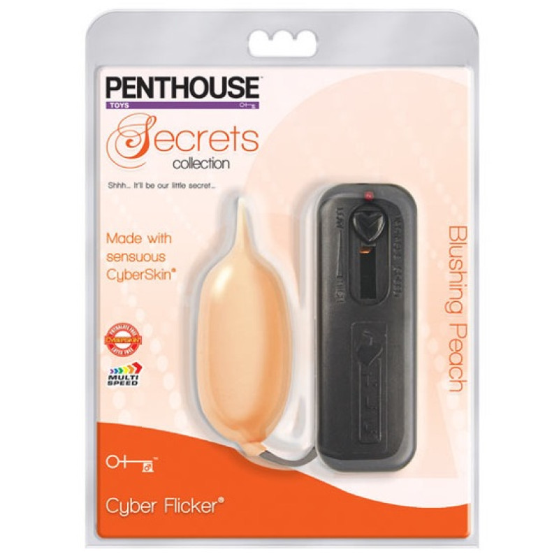 Віброяйце Topco Sales Penthouse Secrets Cyber Flicker Peach Віброяйце Topco Sales Penthouse Secrets Cyber Flicker Peach