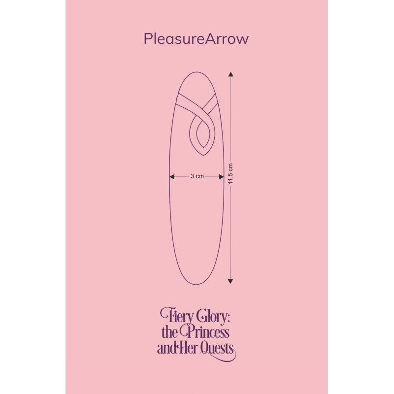 Мінівібратор FairyGasm PleasureArrow violet Мінівібратор FairyGasm PleasureArrow violet