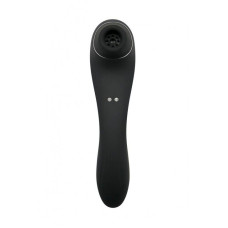 Вакуумный стимулятор с вибрацией Wooomy Smoooch Clitoral Suction & Vibration Black