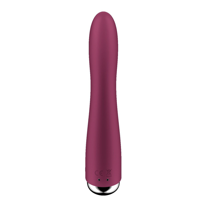 Вибратор точки G с вращением Satisfyer Spinning Vibe 1 Red, 2 мотора