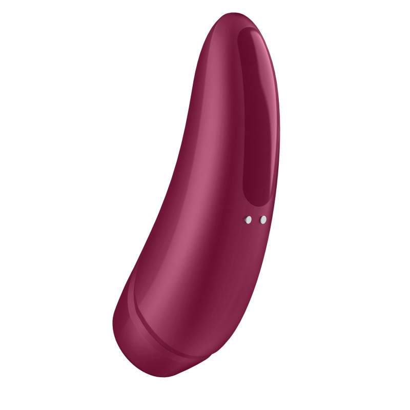 Вакуумный клиторальный стимулятор Satisfyer Curvy 1+ Красный Вакуумный клиторальный стимулятор Satisfyer Curvy 1+ Красный