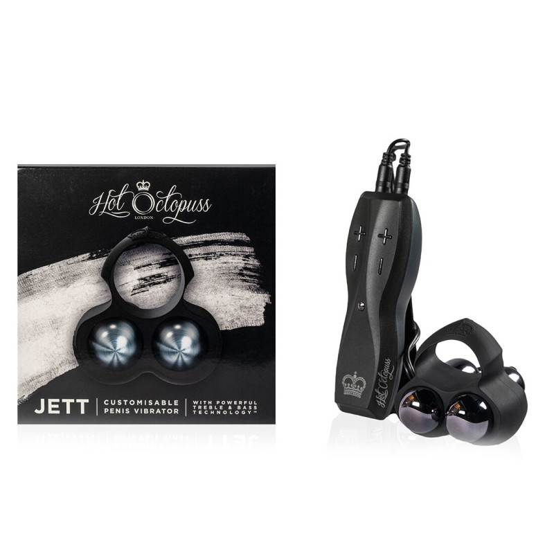 Вибратор для пениса Hot Octopuss JETT, Treble and Bass Technology, оргазм без рук, пульт Вибратор для пениса Hot Octopuss JETT, Treble and Bass Technology, оргазм без рук, пульт