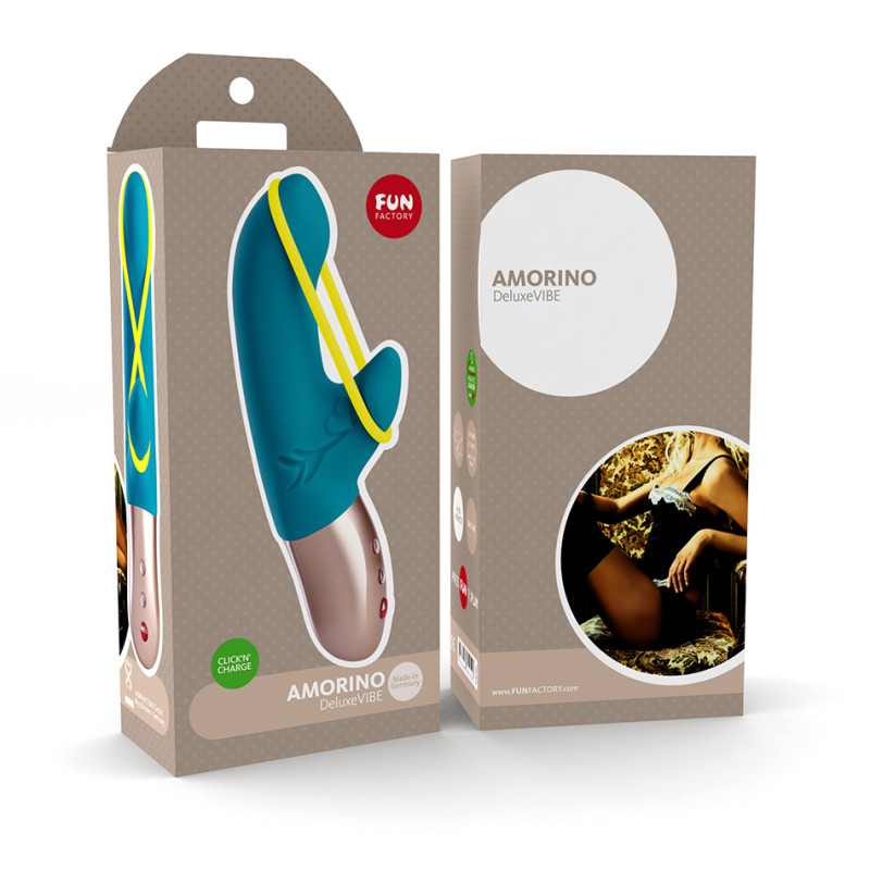 Вибратор Fun Factory Amorino Бирюзовый Вибратор Fun Factory Amorino Бирюзовый