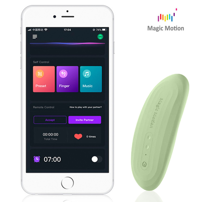 Смарт-вибратор в трусики Magic Motion Nyx Green Смарт-вибратор в трусики Magic Motion Nyx Green