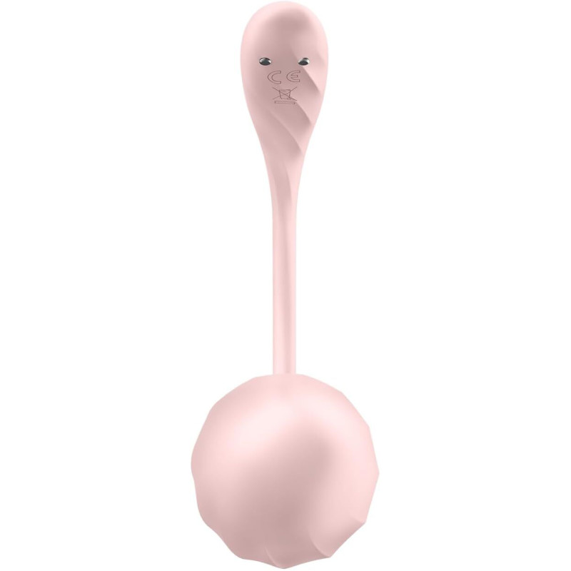 Віброяйце Satisfyer Ribbed Petal Connect App Rose Віброяйце Satisfyer Ribbed Petal Connect App Rose