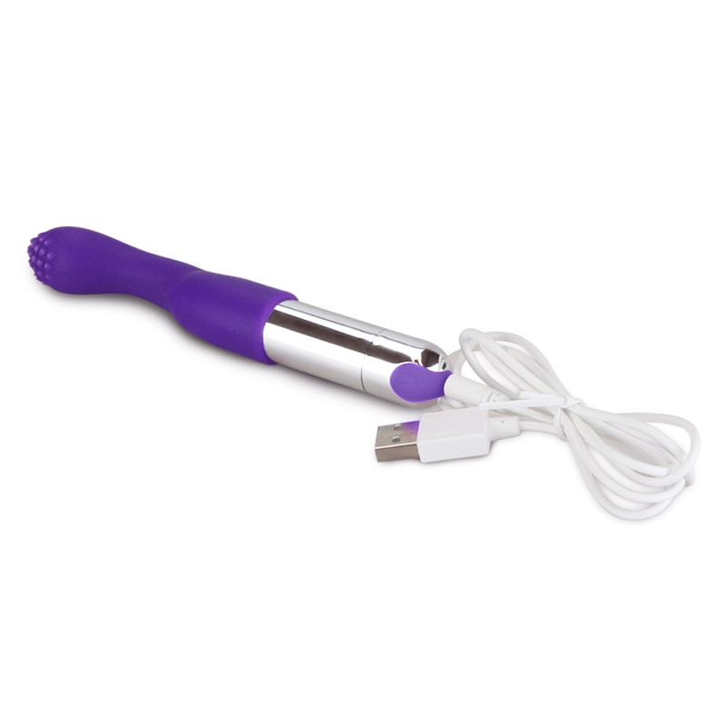 Клиторальный стимулятор LoveToy IJOY Rechargeable Versatile Tickler Purple Клиторальный стимулятор LoveToy IJOY Rechargeable Versatile Tickler Purple