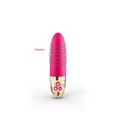 Вибратор Mystim Sleak Freak Pink, 8 режимов, внутренняя и внешняя стимуляция