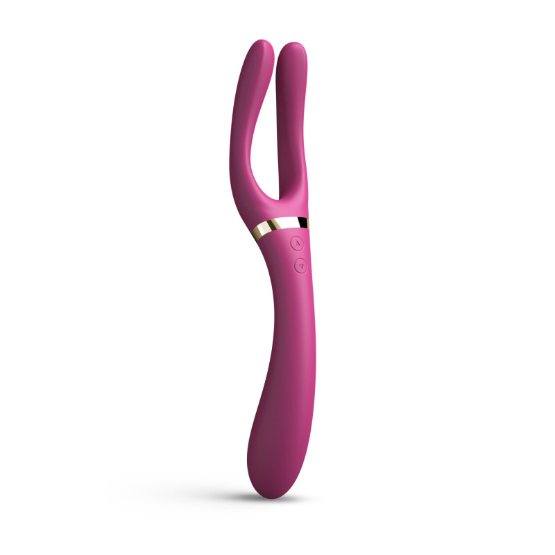 Вибратор-стимулятор Dorcel INFINITE JOY PLUM, многофункциональный, унисекс Вибратор-стимулятор Dorcel INFINITE JOY PLUM, многофункциональный, унисекс