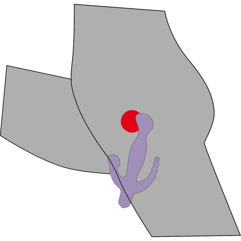 Стимулятор G-точки You2Toys 3 Pointer Фиолетовый Стимулятор G-точки You2Toys 3 Pointer Фиолетовый