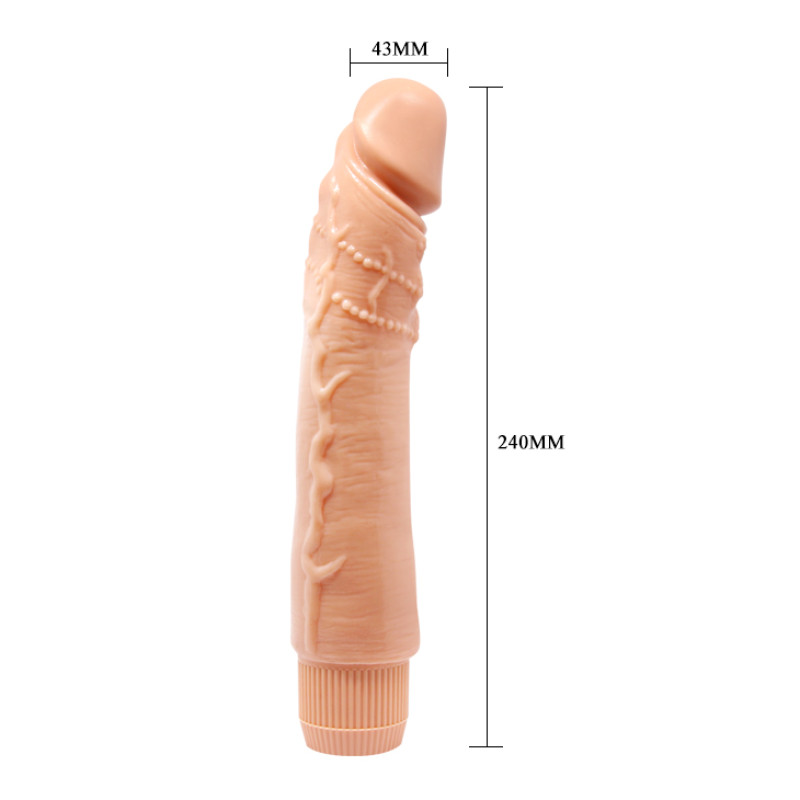 Вибратор LyBaile Barbara Dybbuk Flesh, 24 см Вибратор LyBaile Barbara Dybbuk Flesh, 24 см