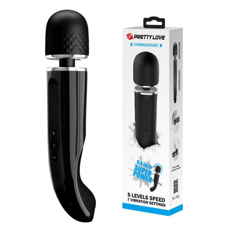 Вибромассажер Pretty Love Charming Massager Black Вибромассажер Pretty Love Charming Massager Black