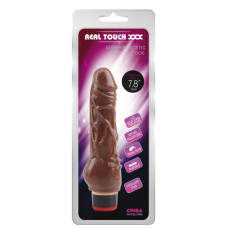 Вибромассажер Chisa 7.8 Vibe Cock Коричневый
