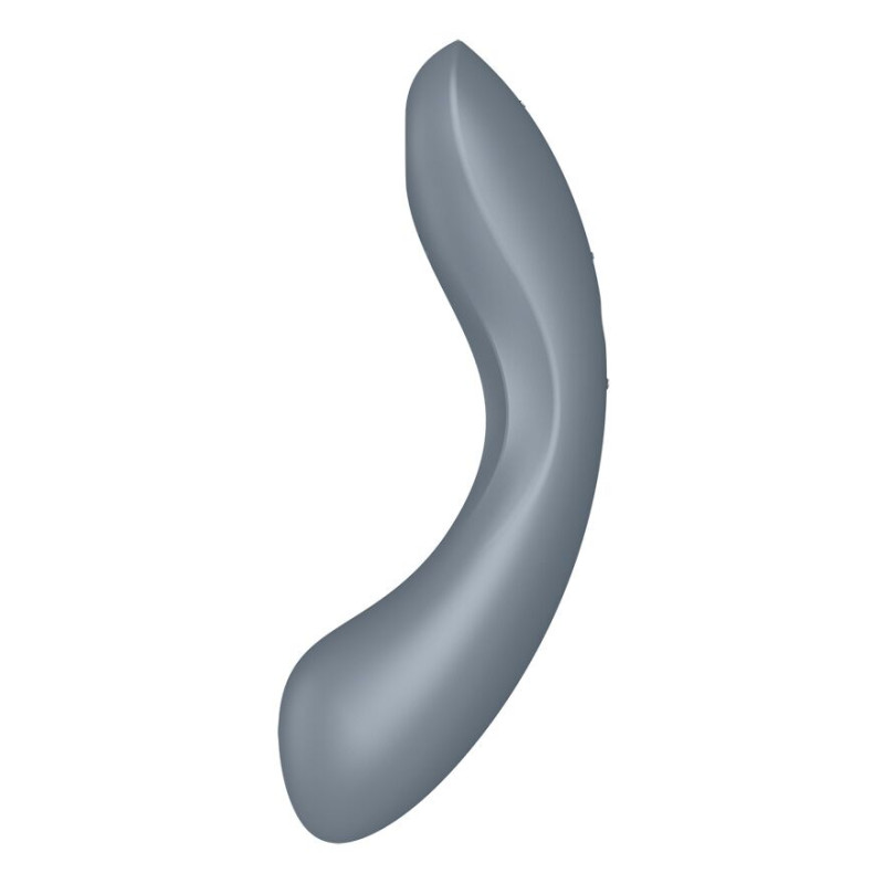 Вакуумный стимулятор с вибрацией Satisfyer Curvy Trinity 1 Bluegrey, игрушка 3в1 Вакуумный стимулятор с вибрацией Satisfyer Curvy Trinity 1 Bluegrey, игрушка 3в1