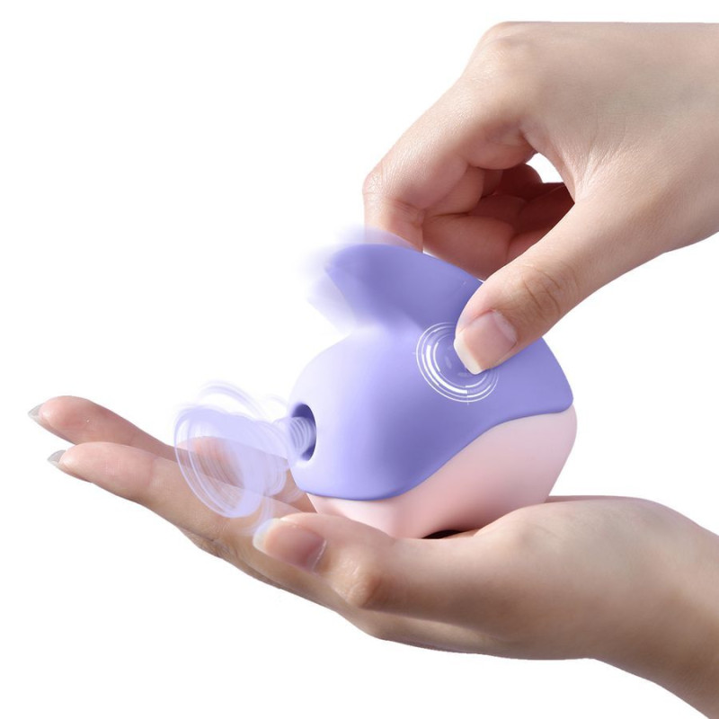 Вакуумний кліторальний смарт-стимулятор Magic Motion Unicorn Purple з вібрацією Вакуумний кліторальний смарт-стимулятор Magic Motion Unicorn Purple з вібрацією