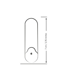 Мощный виброшар Romp Riot Light orange