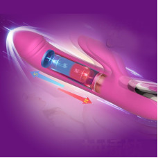 Вібратор-пульсатор Leten Automatical Thrusting Vibrator з підігрівом