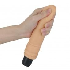 Реалистичный вибратор LoveToy Reel Feel Vibrator Flesh 7,5