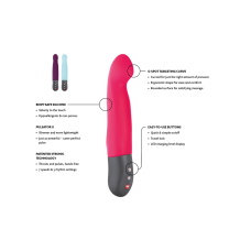 Вібратор-пульсатор Fun Factory Stronic G Бірюзовий