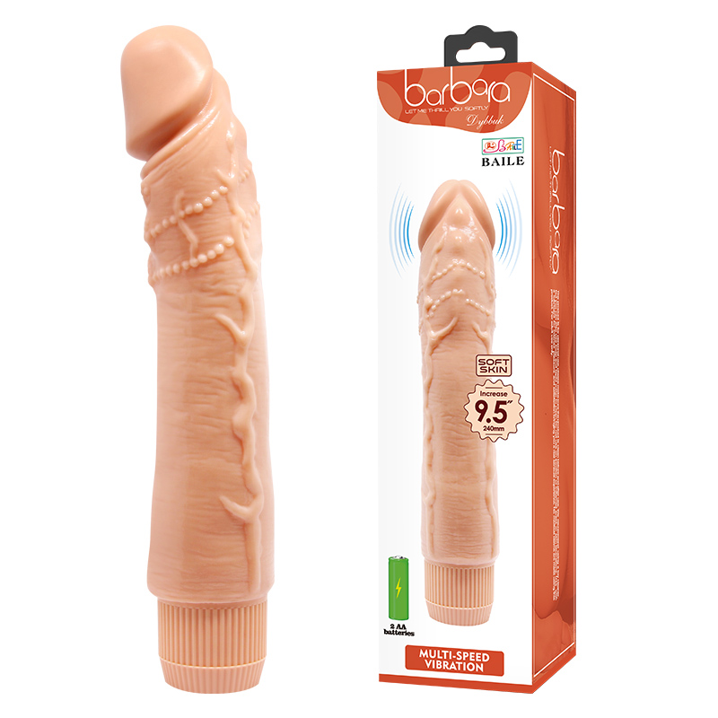 Вибратор LyBaile Barbara Dybbuk Flesh, 24 см Вибратор LyBaile Barbara Dybbuk Flesh, 24 см