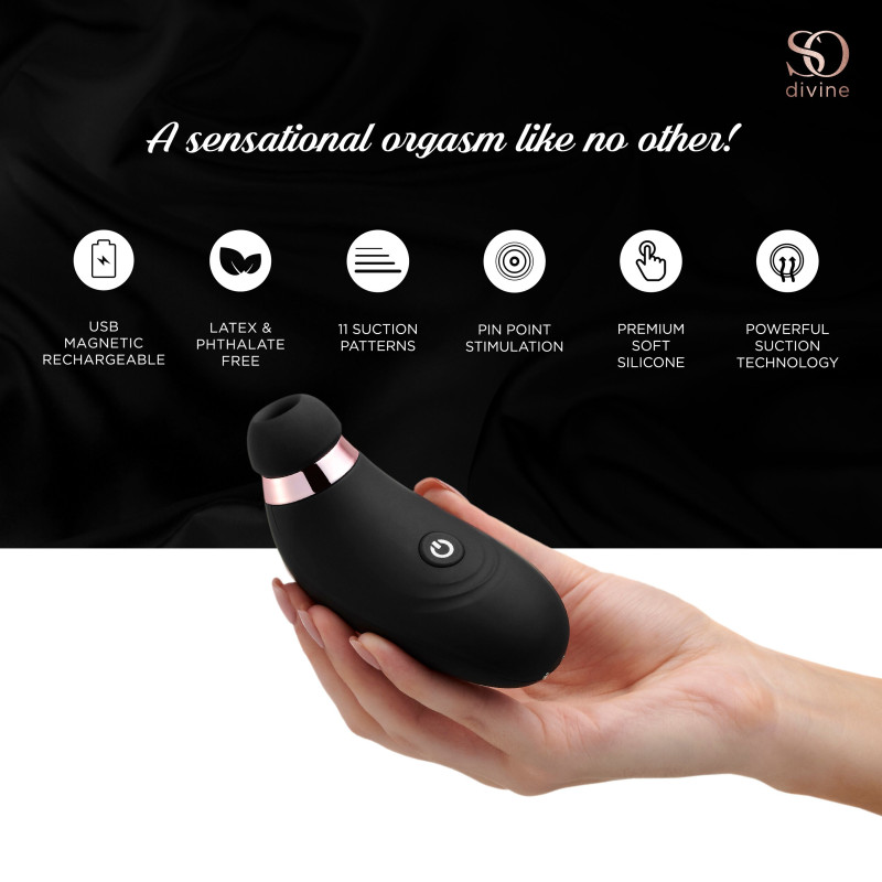 Вакуумний кліторний стимулятор So Divine Irresistible Вакуумний кліторний стимулятор So Divine Irresistible