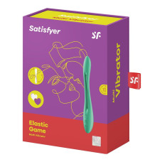 Универсальный гибкий вибратор для пар Satisfyer Elastic Game Light Green