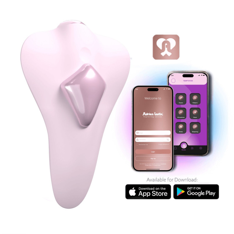 Смарт-вибратор в трусики Adrien Lastic Temptation, 11 режимов, крепление-магнит Смарт-вибратор в трусики Adrien Lastic Temptation, 11 режимов, крепление-магнит