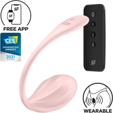 Вибраируйте Satisfyer Ribbed Petal Connect App Rose