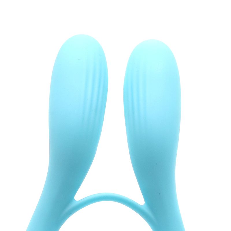 Вібратор для пар KisToy Martin Блакитний Вібратор для пар KisToy Martin Блакитний