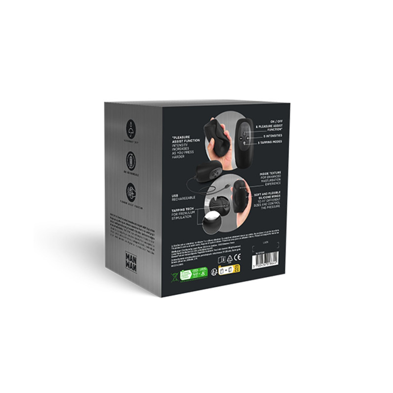 Мастурбатор Manwan SUB.ONE Infinite Black Мастурбатор Manwan SUB.ONE Infinite Black