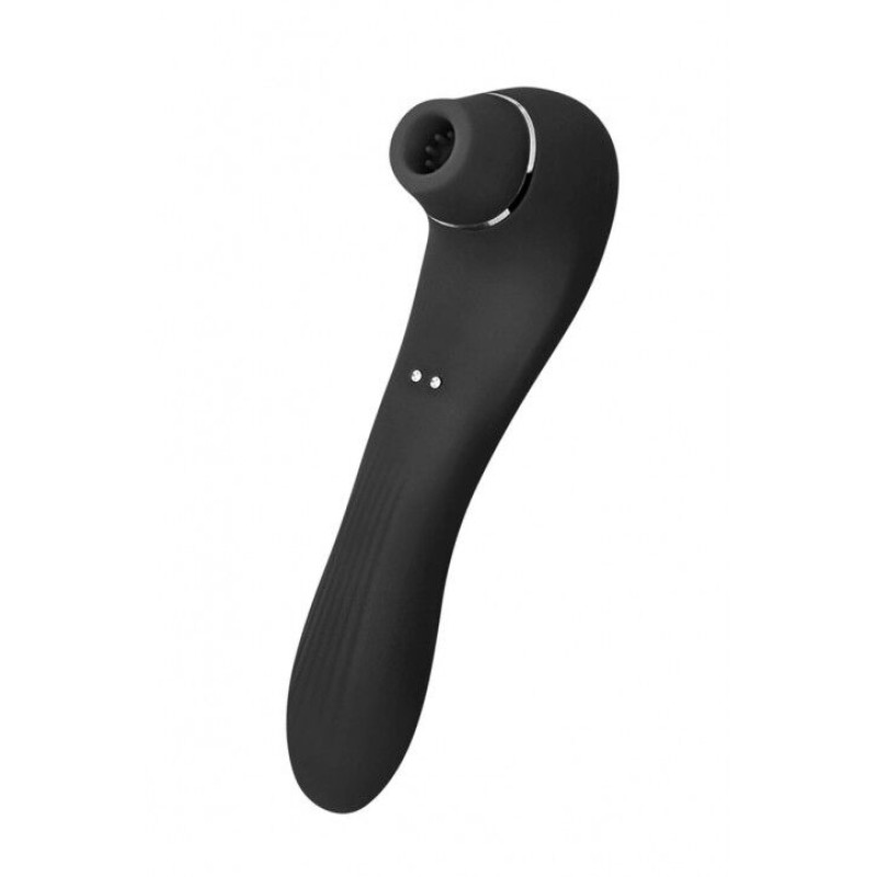 Вакуумный стимулятор с вибрацией Wooomy Smoooch Clitoral Suction & Vibration Black Вакуумный стимулятор с вибрацией Wooomy Smoooch Clitoral Suction & Vibration Black