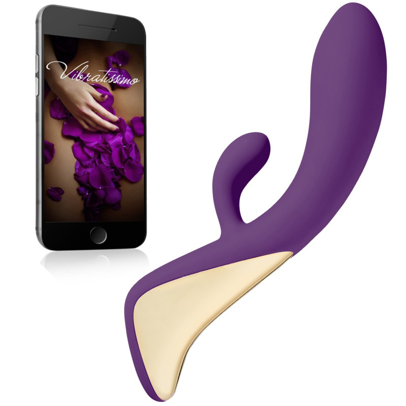 Вибратор Amor Vibratissimo Rabbit фиолетовый Вибратор Amor Vibratissimo Rabbit фиолетовый