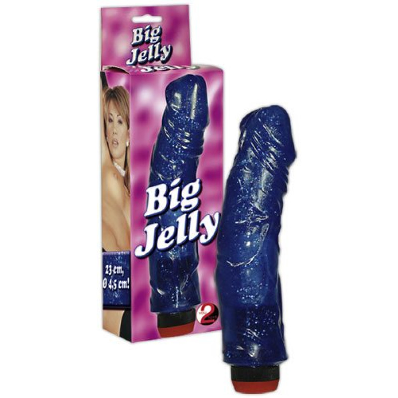 Реалистичный Вибратор You2Toys Big Jelly Синий Реалистичный Вибратор You2Toys Big Jelly Синий