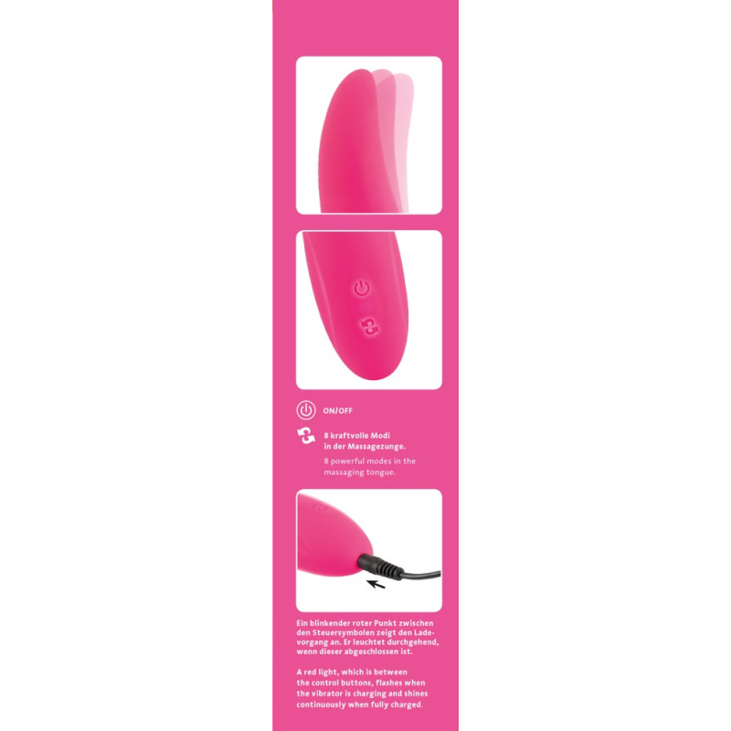 Hi-tech Вибратор Sweet Smile Shaking Tongue Розовый Hi-tech Вибратор Sweet Smile Shaking Tongue Розовый