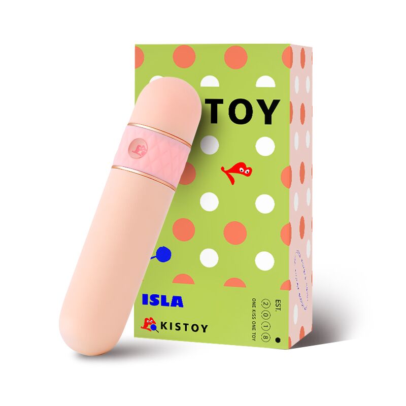 Вакуумный вибратор KisToy ISLA Pink Вакуумный вибратор KisToy ISLA Pink