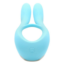 Вибратор для пар KisToy Martin Голубой