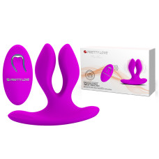 Hi-tech вибратор LyBaile Pretty Love Double Stimulator Розовый