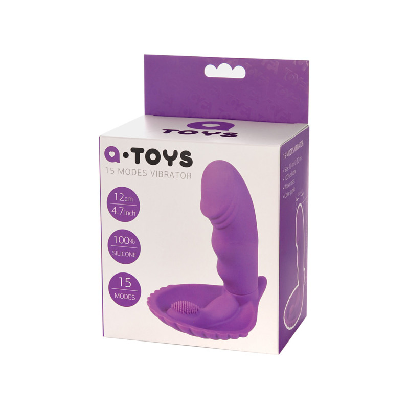Стимулятор точки Toyfa G A-Toys 12 см Фіолетовий Стимулятор точки Toyfa G A-Toys 12 см Фіолетовий