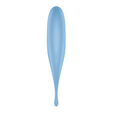 Вібратор для клітора з вакуумною стимуляцією Satisfyer Twirling Pro Blue
