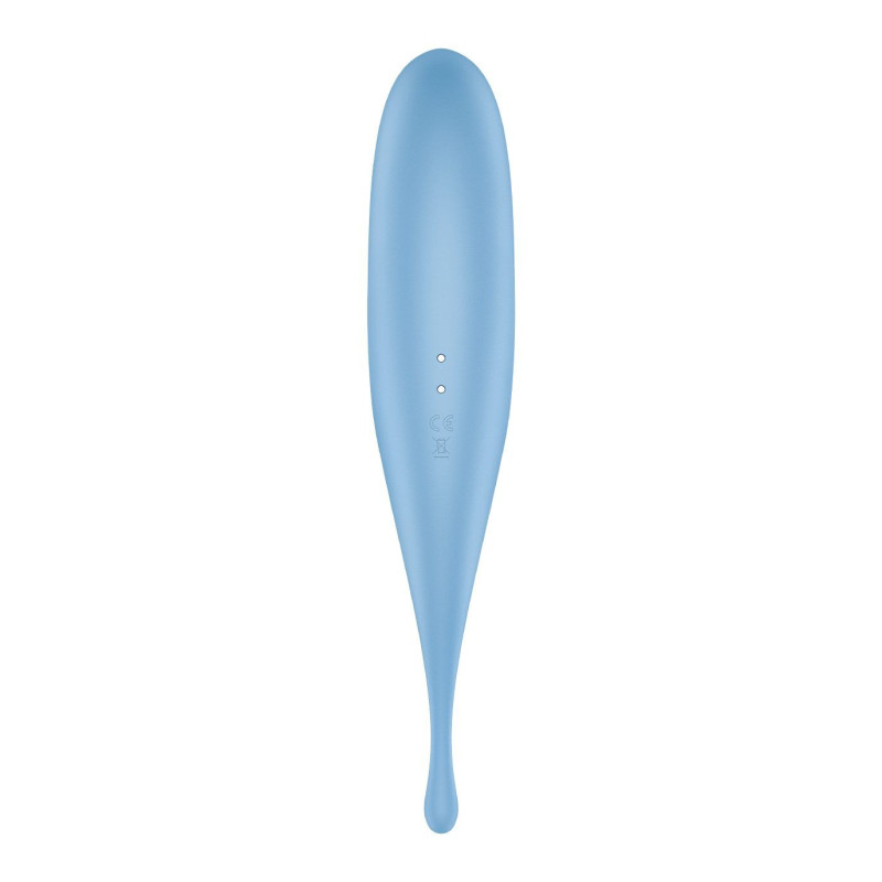 Вибратор для клитора с вакуумной стимуляцией Satisfyer Twirling Pro Blue Вибратор для клитора с вакуумной стимуляцией Satisfyer Twirling Pro Blue
